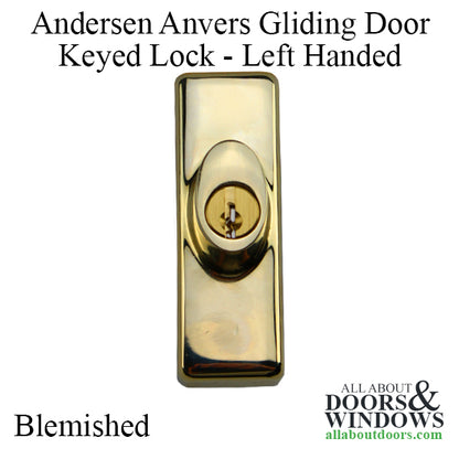 Blemished - Andersen Window-Frenchwood Gliding Door-Keyed Lock, Anvers-L