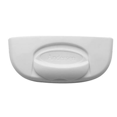 Andersen 100 Series Single Hung Window Sash Lock Cover - White