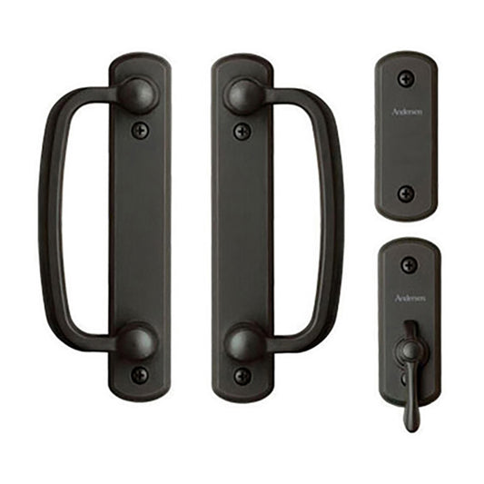 Andersen Frenchwood Gliding Door Trim Hardware, Albany, 4 Pa