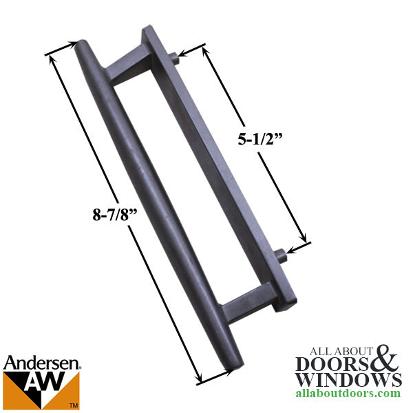 Discontinued Andersen 2 Panel Rounded Style Exterior Handle