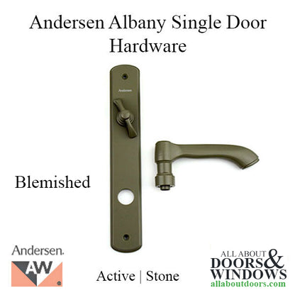 Blemished - Andersen Albany Active Single Hinged Door Hardware - Stone
