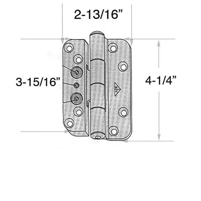 Blemished - Andersen 1992-2005 Hinge, Right Hand - Oil Rubbed Bronze