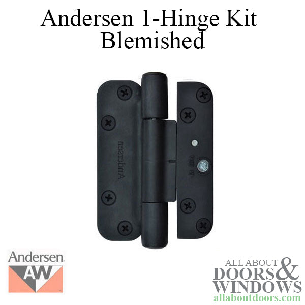 Andersen Single Hinge, Left Hand (2005-Present) - Black - Blemished
