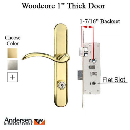 Andersen 43077 Traditional Storm Door handleset for Woodcore doors