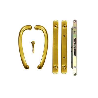 Andersen 100 Series Afton Sliding Door Handle - Bright Brass