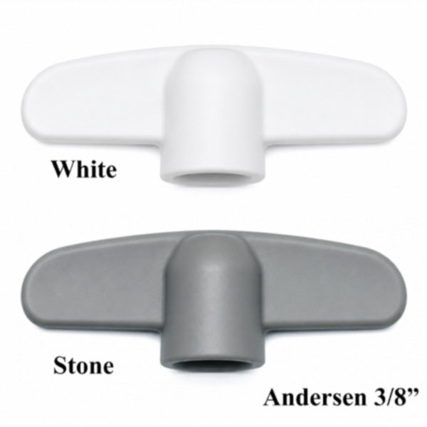 Andersen Replacement T-Handle 3/8 spline Casement / Awning