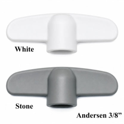 Andersen Replacement T-Handle 3/8 spline Casement / Awning