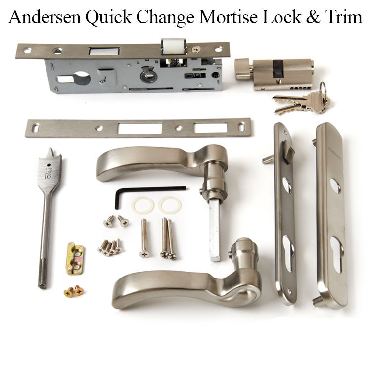 Andersen/Emco Mortise Lock Handleset Replacement for Doors Made After 2004