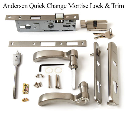 Andersen/Emco Mortise Lock Handleset Replacement for Doors Made After 2004