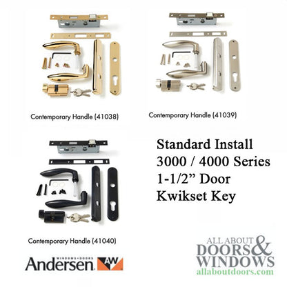 Andersen / EMCO S/D Handleset