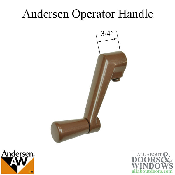 Andersen Operator Handle - Bronze