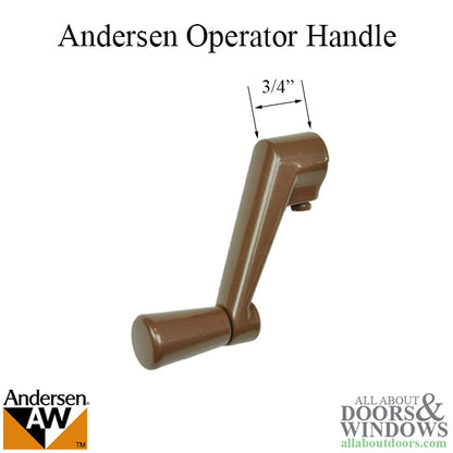 Andersen Operator Handle - Bronze