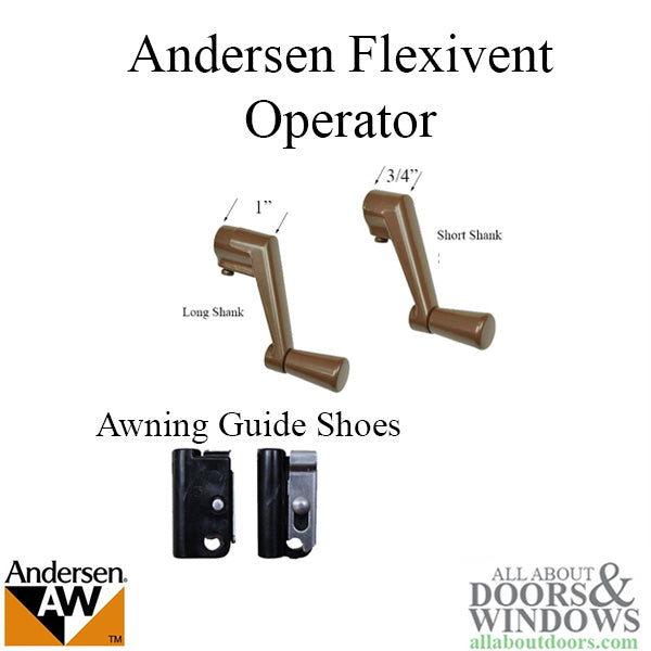 Andersen awning window Operator, Flexivent, Beauty-Line, 15"