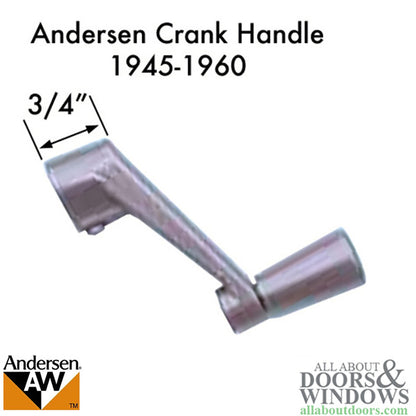 Andersen Awning Operator, Flexivent, Beauty-Line 12-3/8" Arm