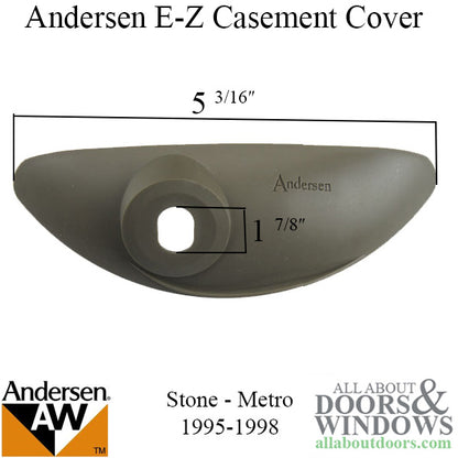 Andersen Enhanced Casement Window - Operator Cover - Metro S