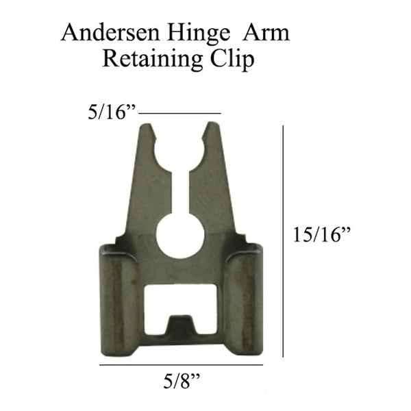 Clip, Andersen Casement Hinge, Aug 1998 to Present