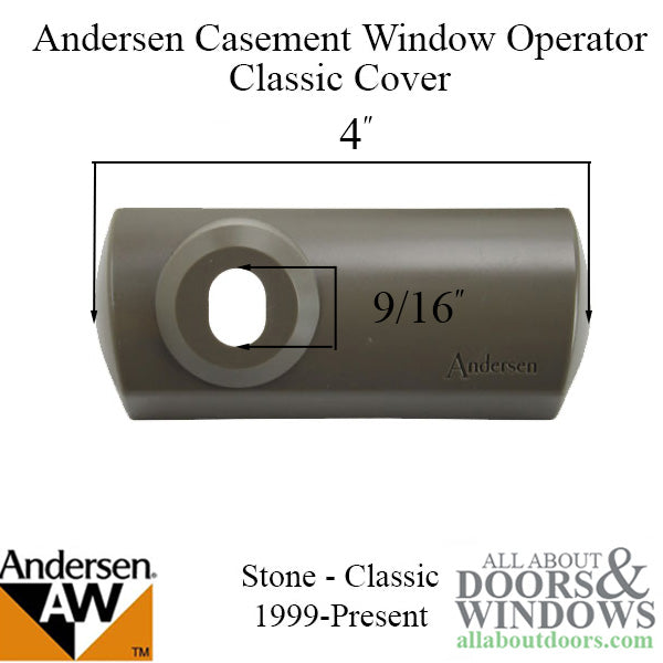 Andersen Cover, E-Z Casement, Classic - Stone