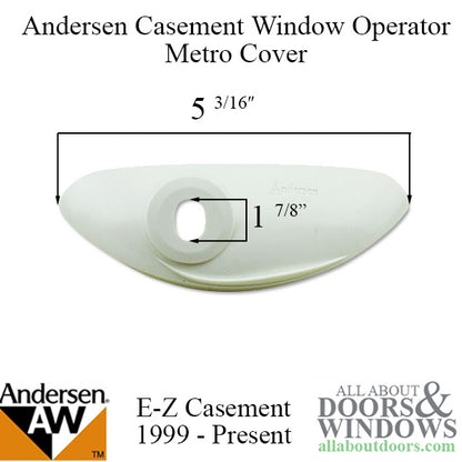 Andersen Cover, E-Z Casement, Metro - White
