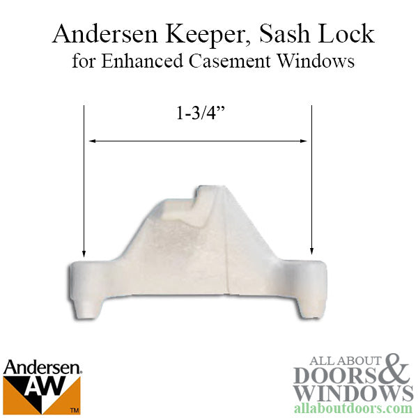 Andersen Keeper, Sash Lock, Enhanced Casement- LH