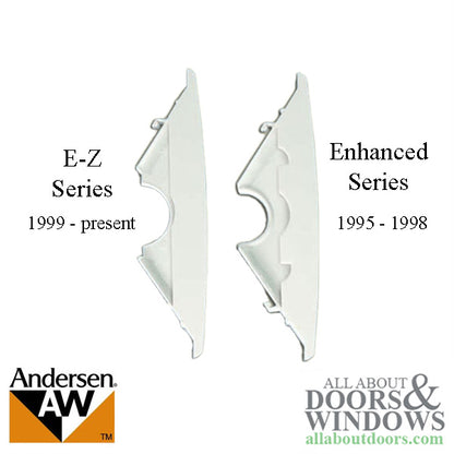 Andersen Lock Bezel, E-Z Casement, Flushmount Classic - White