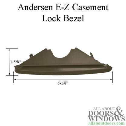 Andersen Lock Bezel, E-Z Casement - Stone