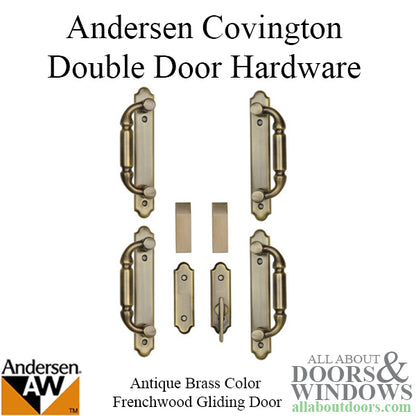 Andersen Frenchwood Gliding Door Trim Hardware, Covington, 4