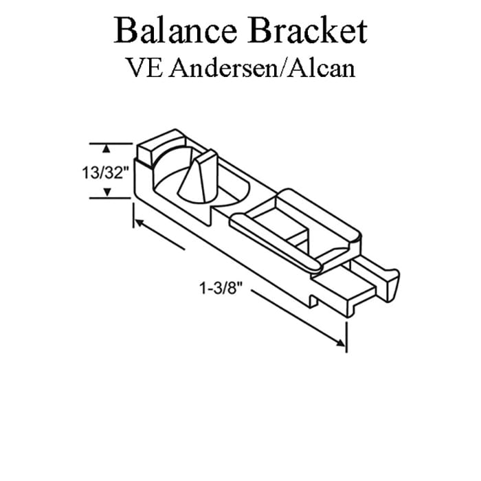 Balance Bracket, VE Andersen/Alcan