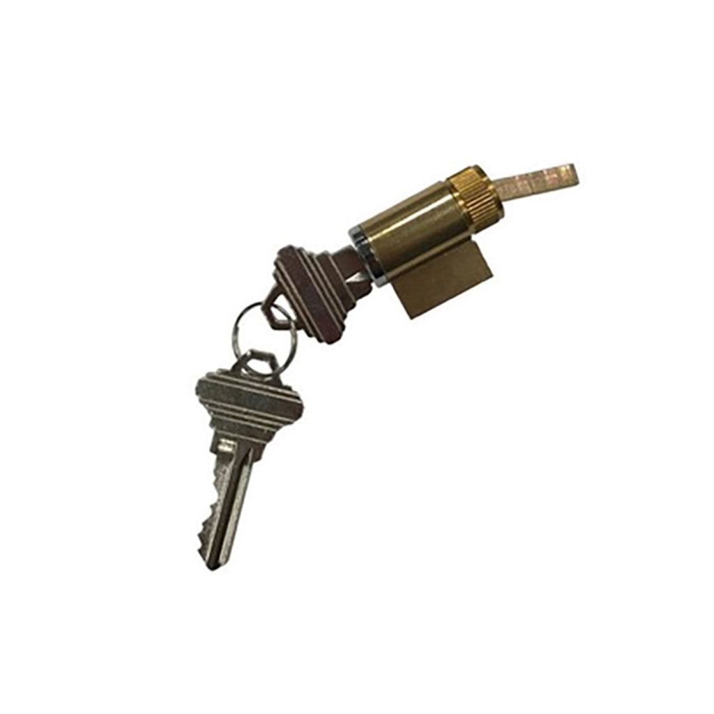 Andersen Exterior Keyed Lock Cylinder, Tulsa 100 series sliding door - Silver