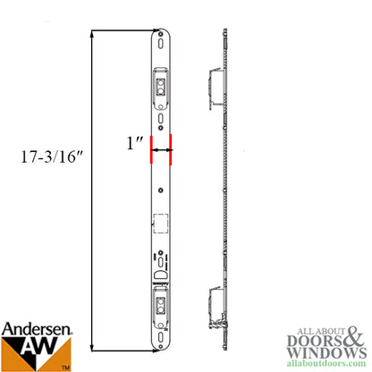 Andersen Strike Plate, Dual / Double for 2-3 panel sliding door