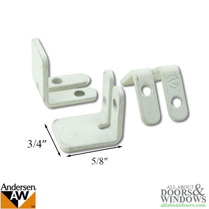 Andersen Panel Stop. 4 Panel Door - White