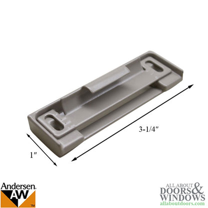 Strike Plate, Andersen Gliding Window