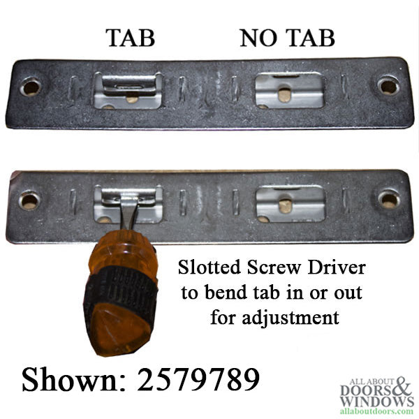 Andersen Receiver Head (AP) and Sill (PA) - Flush Bolt