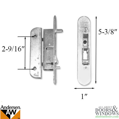 Latch Receiver, Andersen 4 Panel, REACHOUT LOCK