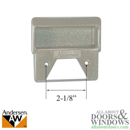 Andersen Inside Screen Door Handle - Stone