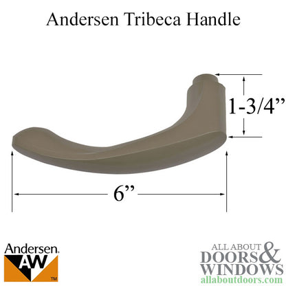 Andersen Tribeca Handle, Left Hand - Stone