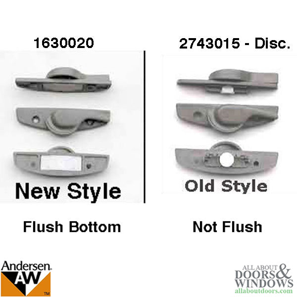 Andersen Sash Lock- PSNL Old style 1994 , not flush - Stone
