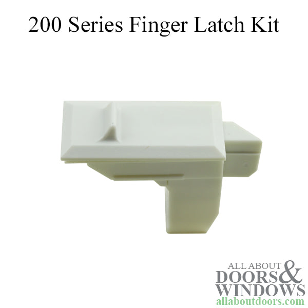 Andersen 200 Series Tilt Finger Latch Kit - White