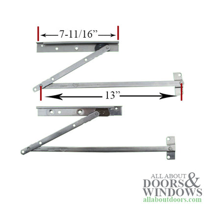 Discontinued Andersen Awning 13 Inch Hinge Set with Screws