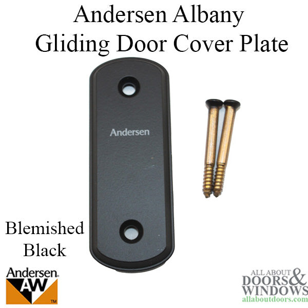 Andersen Frenchwood Gliding Doors - Cover Plate - Albany - Black - BLEMISHED
