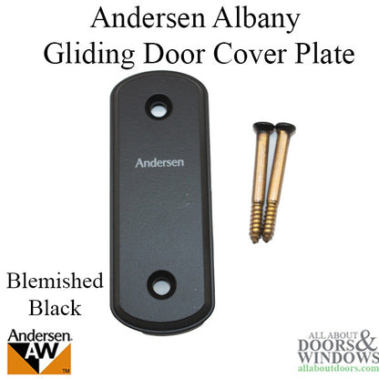 Andersen Frenchwood Gliding Doors - Cover Plate - Albany - Black - BLEMISHED