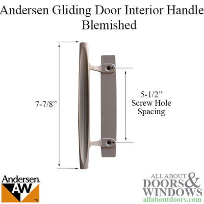 Andersen Window, Frenchwood Gliding Door, Blemished - Interior Dished