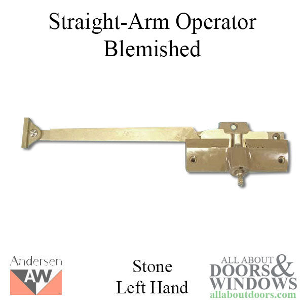 Andersen Window Perma-Shield Casement 8-3/8 inch Straight Arm Operator - Left Hand - 7191-32 CN Series - Blemished