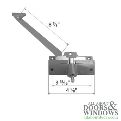 Andersen Window Perma-Shield Casement 8-3/8 inch Straight Arm Operator - Left Hand - 7191-32 CN Series - Blemished