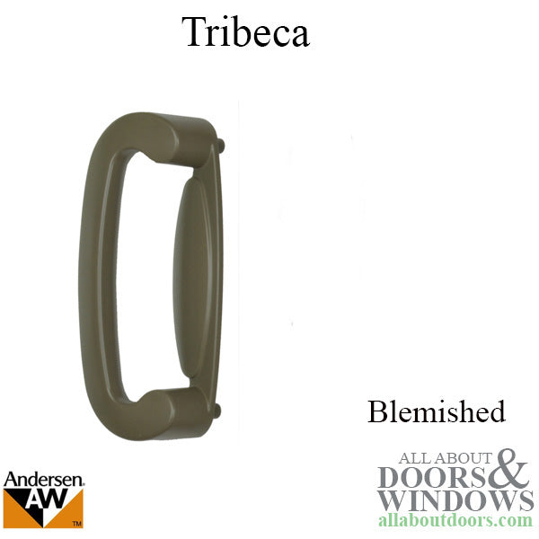 Blemished Andersen Tribeca 2-Panel Exterior Trim Hardware - Stone