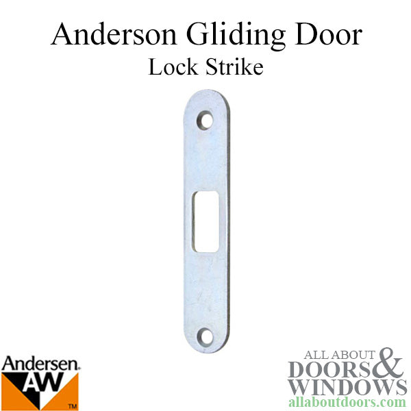 Andersen Flat Strike Gliding Door Lock 2 or 4 Panel Doors