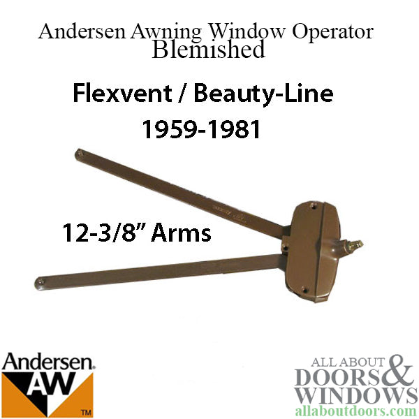 Andersen Awning Window Operator, Flexivent, Beauty-Line 12-3 - Blemished