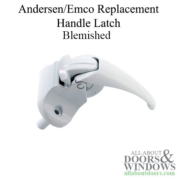 Inside handle latch, Andersen / Emco storm door - White - Blemished