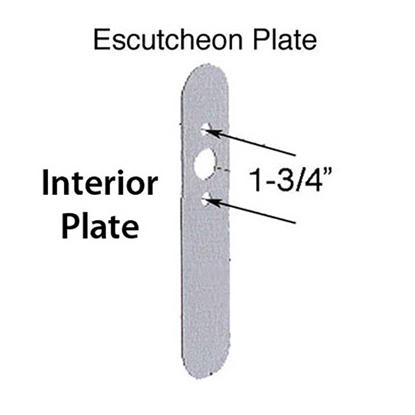 Storm Door Lever Handle Set Non Keyed No Deadbolt