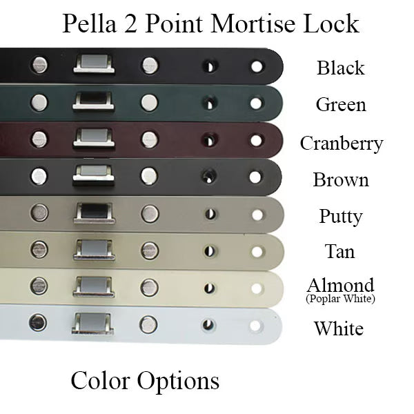 Pella 2-Bolt Mortise Lock for Storm Doors