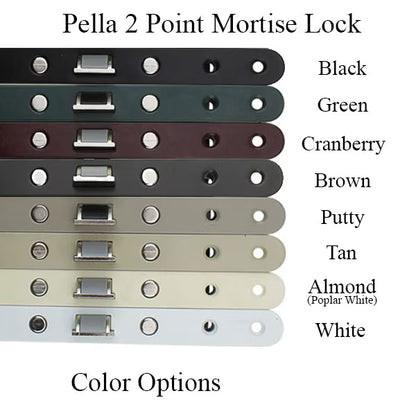 Pella 2-Bolt Mortise Lock for Storm Doors